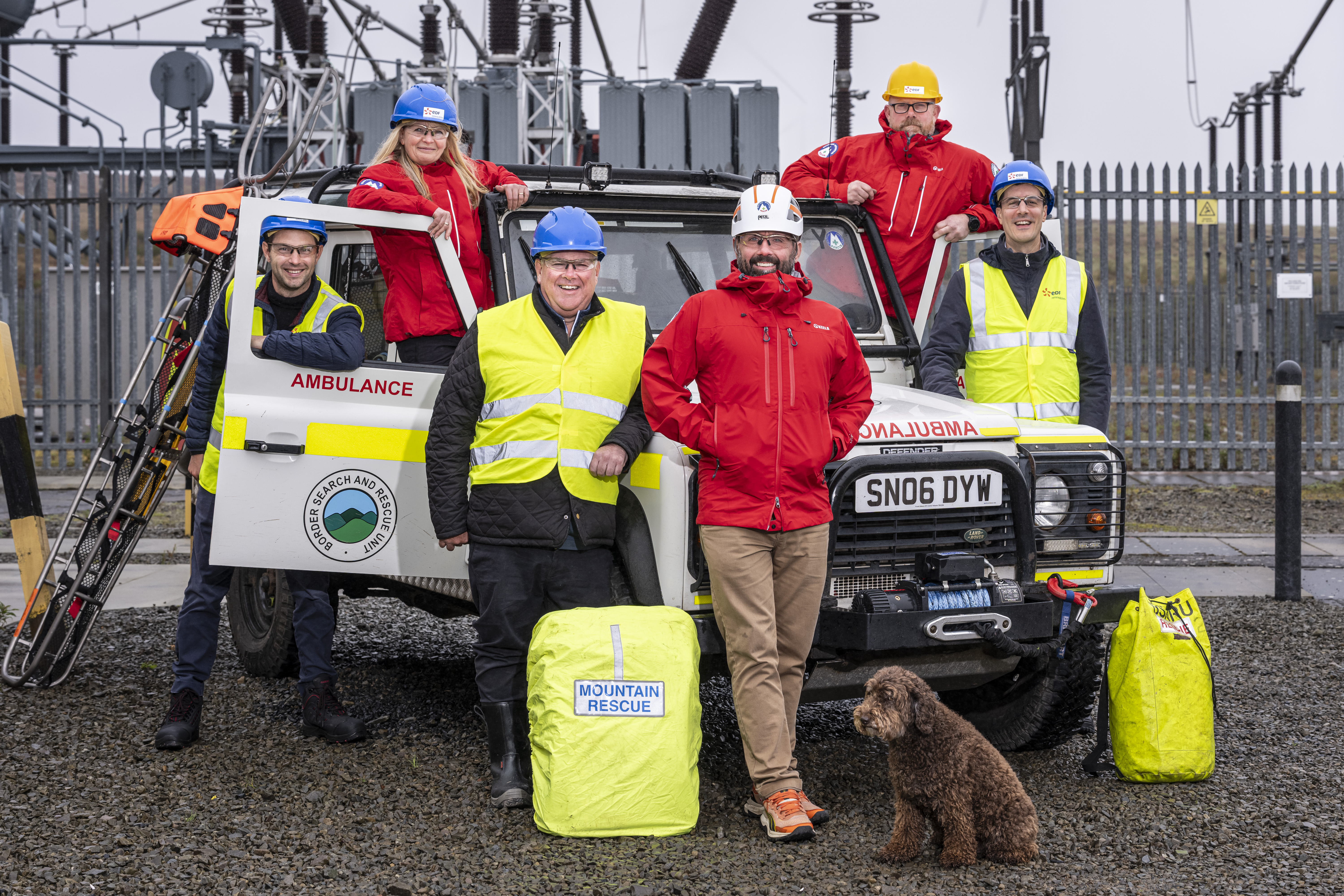 Fallago Rig Wind Farm Wind farm’s annual donation provides boost to Borders Search and Rescue ...